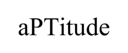 APTITUDE