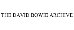 THE DAVID BOWIE ARCHIVE