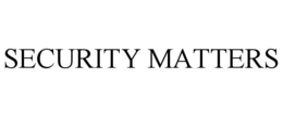 SECURITY MATTERS
