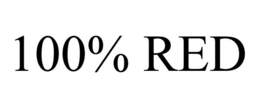 100% RED