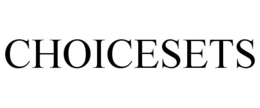 CHOICESETS