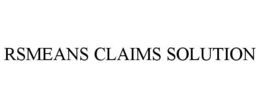 RSMEANS CLAIMS SOLUTION
