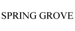 SPRING GROVE