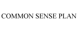COMMON SENSE PLAN