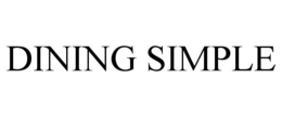 DINING SIMPLE