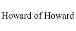 HOWARD OF HOWARD