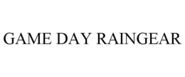 GAME DAY RAINGEAR