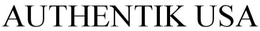 AUTHENTIK USA
