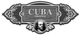 CUBA ORIGINAL BY PARFUMS DES CHAMPS