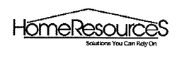 HOMERESOURCES