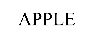 APPLE trademark