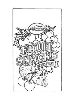 ARCOR FRUIT SNACKS MIXED FRUIT