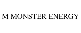 M MONSTER ENERGY