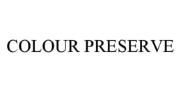 COLOUR PRESERVE