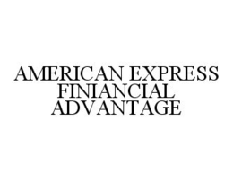 AMERICAN EXPRESS FINANCIAL ADVANTAGE