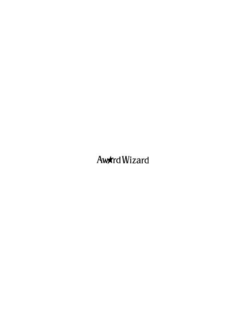 AW* RD WIZARD