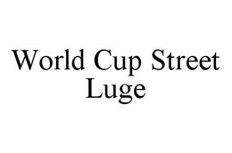 WORLD CUP STREET LUGE
