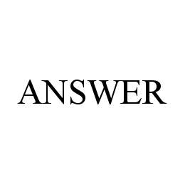 ANSWER