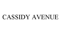 CASSIDY AVENUE