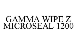 GAMMA WIPE Z MICROSEAL 1200