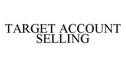 TARGET ACCOUNT SELLING