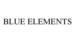 BLUE ELEMENTS