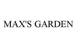 MAX'S GARDEN