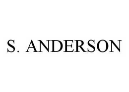 S. ANDERSON