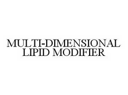 MULTI-DIMENSIONAL LIPID MODIFIER