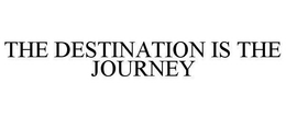 THE DESTINATION IS THE JOURNEY