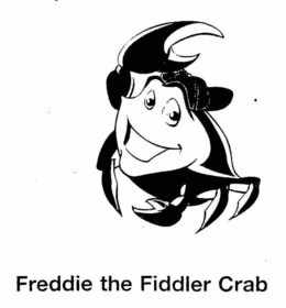 FREDDIE THE FIDDLER CRAB
