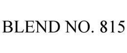 BLEND NO. 815