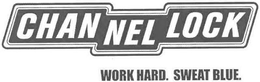 CHANNELLOCK WORK HARD. SWEAT BLUE.