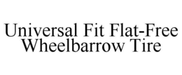 UNIVERSAL FIT FLAT-FREE WHEELBARROW TIRE