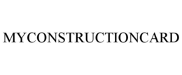 MYCONSTRUCTIONCARD