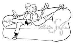 WHITE SOFA