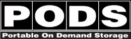 PODS PORTABLE ON DEMAND STORAGE