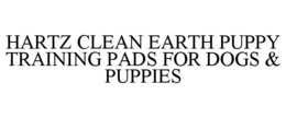 HARTZ CLEAN EARTH PUPPY TRAINING PADS FOR DOGS & PUPPIES
