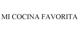 MI COCINA FAVORITA