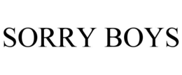 SORRY BOYS