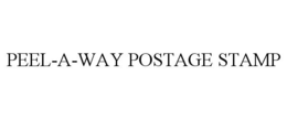 PEEL-A-WAY POSTAGE STAMP