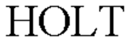 HOLT