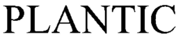 PLANTIC