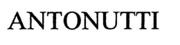 ANTONUTTI