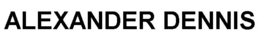 ALEXANDER DENNIS
