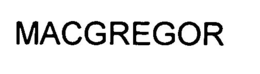 MACGREGOR