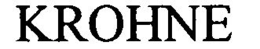 KROHNE