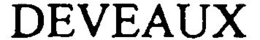 DEVEAUX