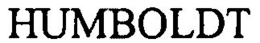 HUMBOLDT