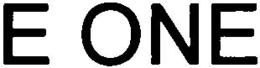 E ONE